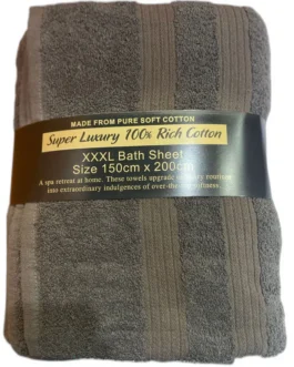 XXXL Large Jumbo Bath Sheet Towel 100% Cotton Egyptian Cotton Bath Sheets (150 x 200 CM)