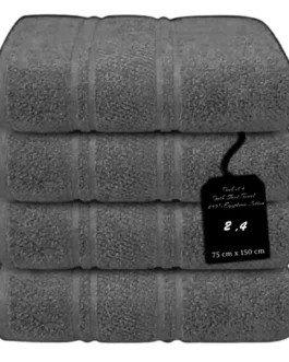 4 x Large Jumbo Bath Sheet Towels 75 X 150cm 100% Egyptian Cotton Bath Sheets Big Towels 75 x 150cm