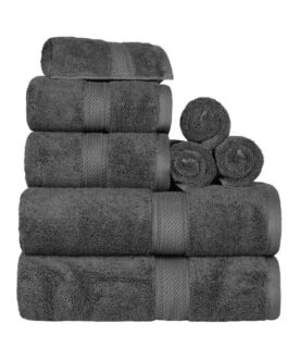 Complete Your Bathroom with This 8 Piece 600GSM Zero Twist Towels Bale